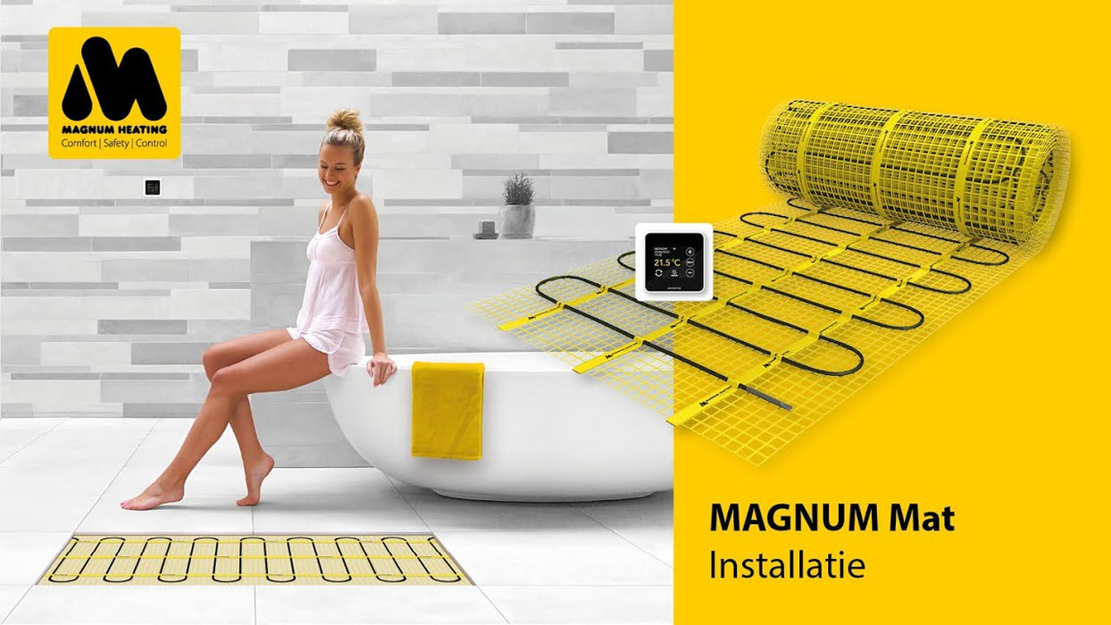 MAGNUM Mat (set) | Vloerverwarming renovatie